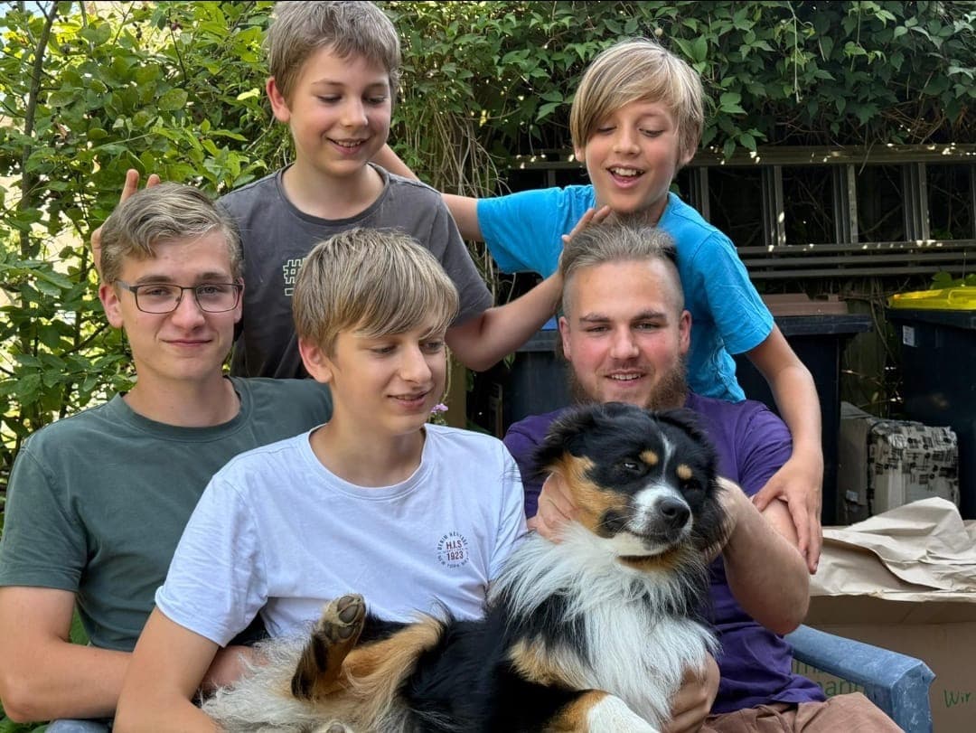 Unsere fünf Jungs
